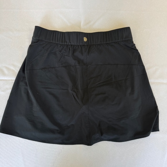 T by Talbots Athletic Skirt Skort Black Size M - Picture 7 of 9